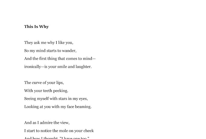 create custom poetry that fits your needs